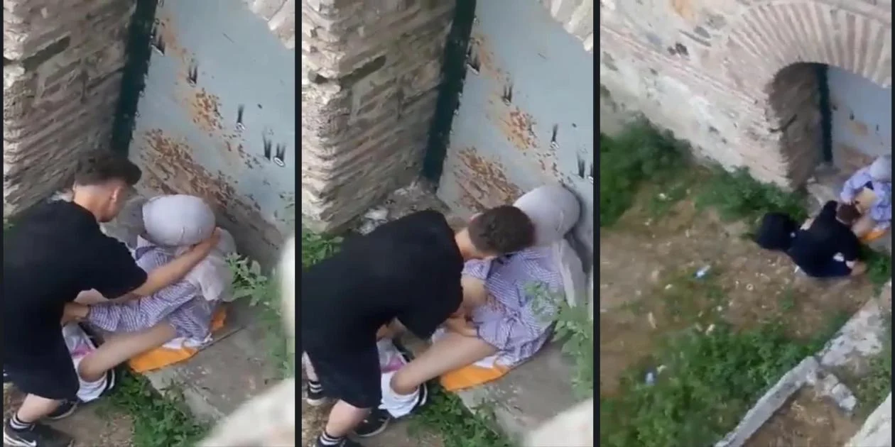 زنق صديقته المحجبة وبدا التقفيش الصح