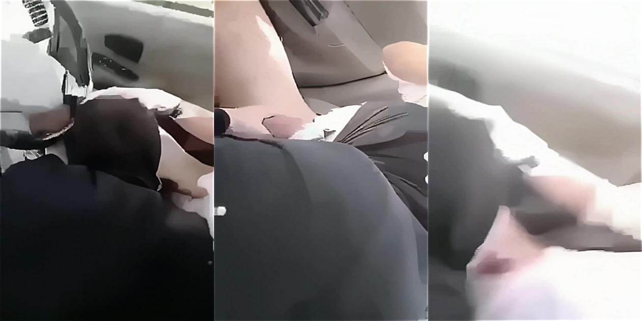 محجبة تمص الزب في السيارة